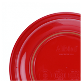 Plate with non skid rubber base to prevent sliding