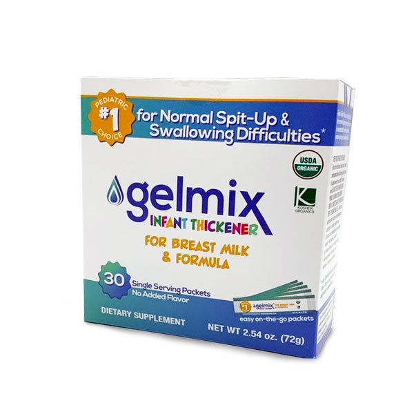 Gelmix Thickener for Infant Reflux, Box of 30 Individual Stick Packs