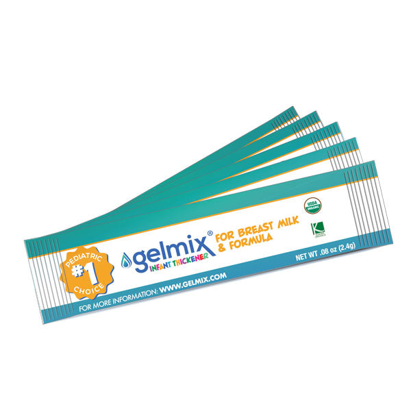 Gelmix Thickener for Infant Reflux | Box of 30 Individual Stick