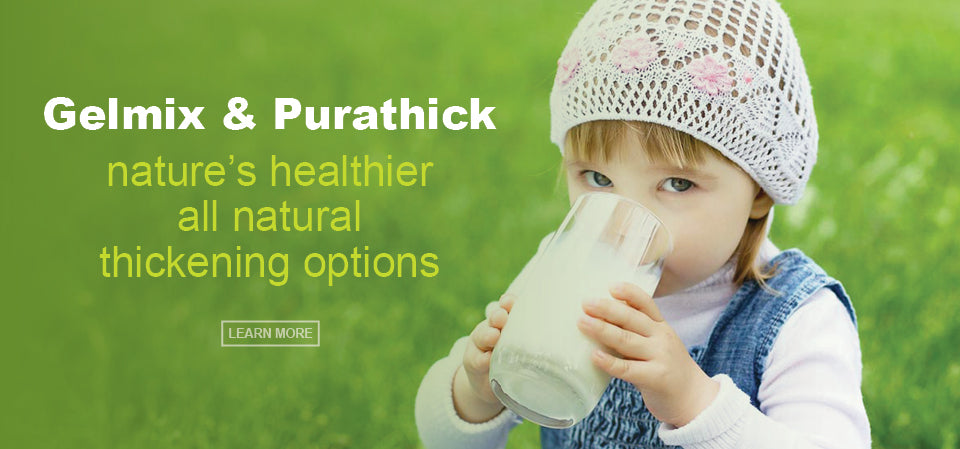 Gelmix thickener for babies with reflux