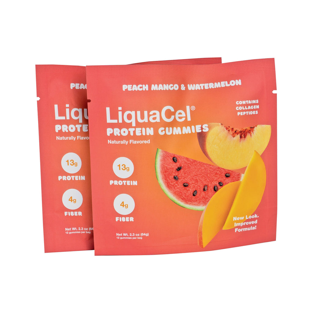 LiquaCel Protein Gummies-Complete protein and fiber