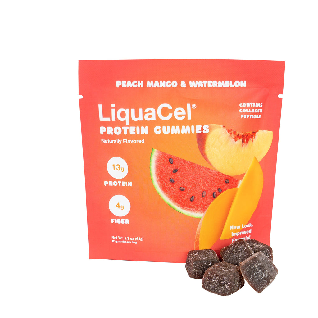 LiquaCel Collagen Protein Gummies<br> 64g Bags (5 or 10 Pack)