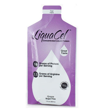 LiquaCel liquid collagen protein packets - Grape