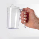 Clear Sippy Independence Cup with 1 handle