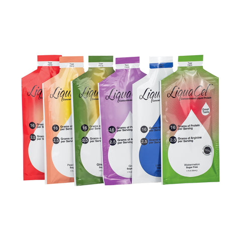 LiquaCel liquid collagen protein packets - 5 Flavors