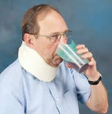 Nosey Cup used for drinking with neck injury