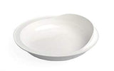 Independence Scoop Plate with Rim <br>9" - White